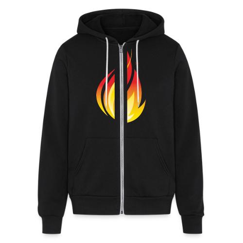 HL7 FHIR Flame Logo - Unisex Full Zip Hoodie