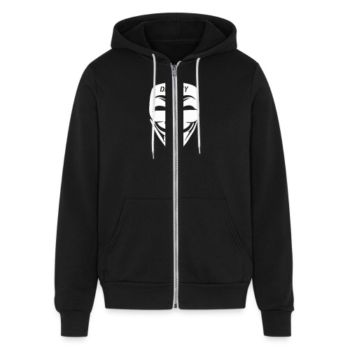 Anonymous Face Disobey Forehead gif - Bella + Canvas Unisex Full Zip Hoodie