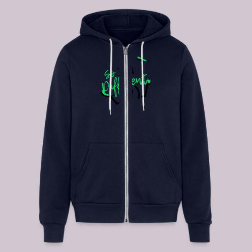 I m different - Unisex Full Zip Hoodie