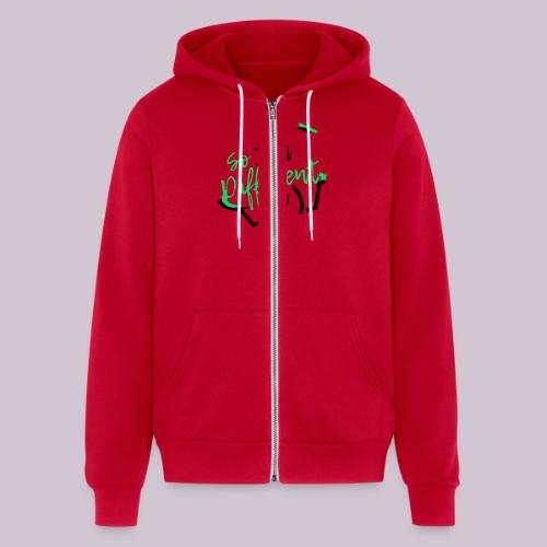 I m different - Unisex Full Zip Hoodie