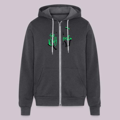 I m different - Unisex Full Zip Hoodie