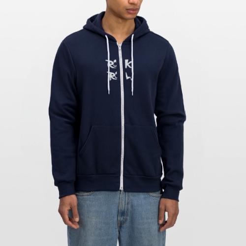 rocknroll - Unisex Full Zip Hoodie