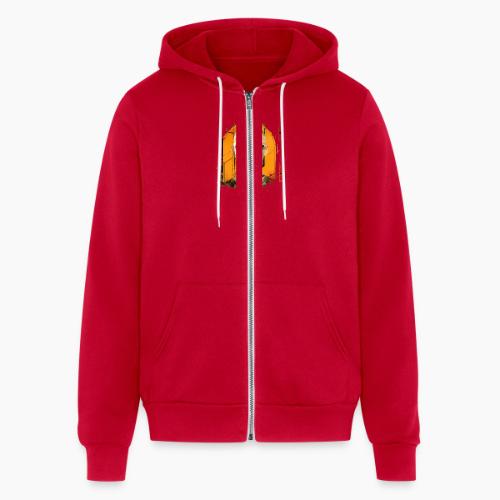 palnoch cyberpunk human head artwork - Unisex Full Zip Hoodie