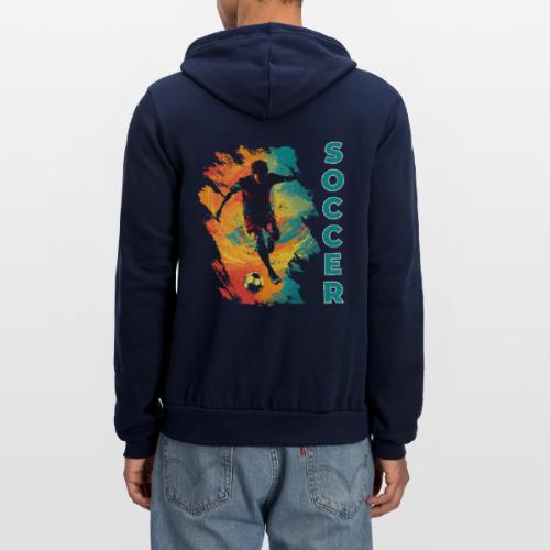 Soccer Hero Mode - Unisex Full Zip Hoodie