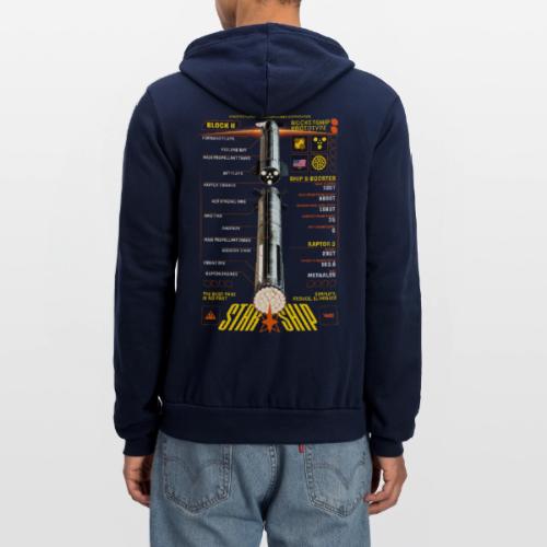 Rocket Prototype Block II - Unisex Full Zip Hoodie