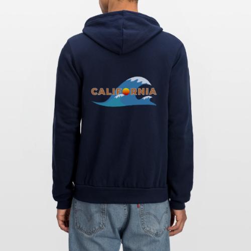 Blue Wave California - Unisex Full Zip Hoodie