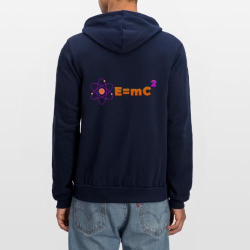 E = mc² - Unisex Full Zip Hoodie