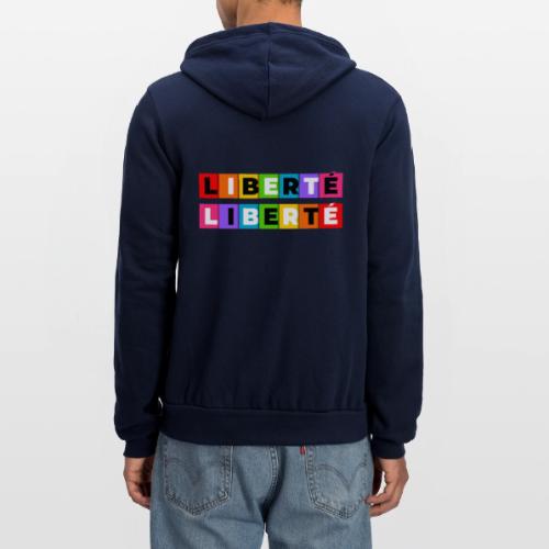 Freedom in colour - Unisex Full Zip Hoodie