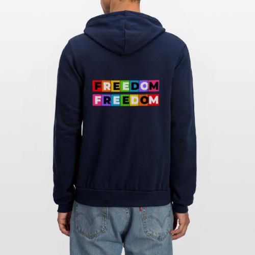 Freedom in Color - Unisex Full Zip Hoodie