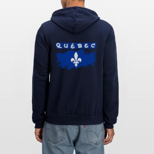 Québec la Belle province - Unisex Full Zip Hoodie