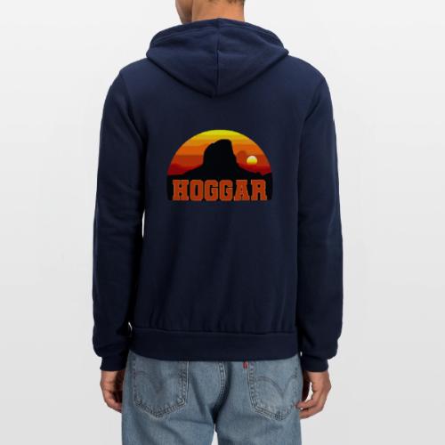 Algeria: Hoggar Desert Horizon - Unisex Full Zip Hoodie