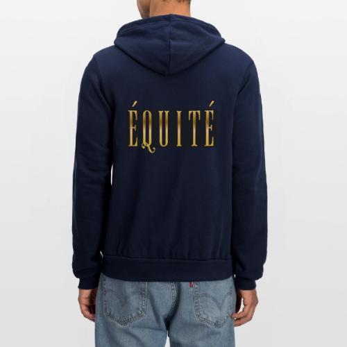 Golden Fairness - Unisex Full Zip Hoodie