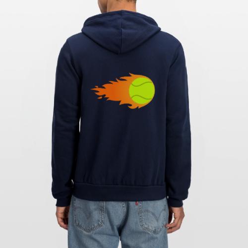 Tennis Ball - Unisex Full Zip Hoodie