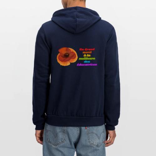 Thank you to the best educator - Unisex Full Zip Hoodie