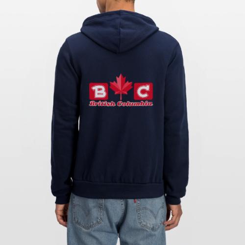 British Columbia, province of Canada - Unisex Full Zip Hoodie