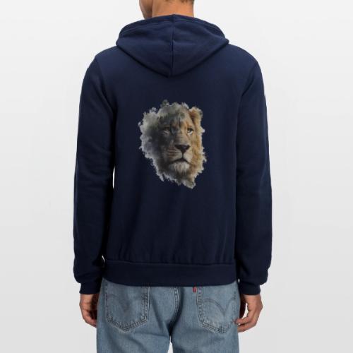 Forest-Soul Lion - Unisex Full Zip Hoodie