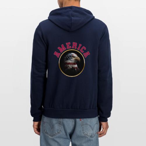 America Soars - Unisex Full Zip Hoodie