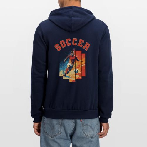 Soccer Spirit - Unisex Full Zip Hoodie
