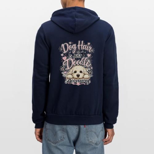 Dog Hair Is Just a Doodle Accessory - Unisex Full Zip Hoodie