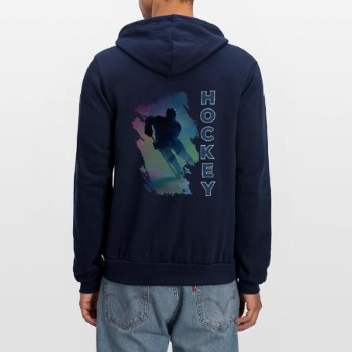 Hockey Pulse - Unisex Full Zip Hoodie