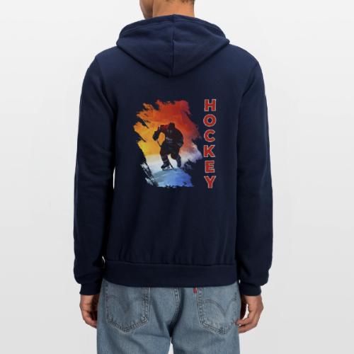 Hockey Energy - Unisex Full Zip Hoodie
