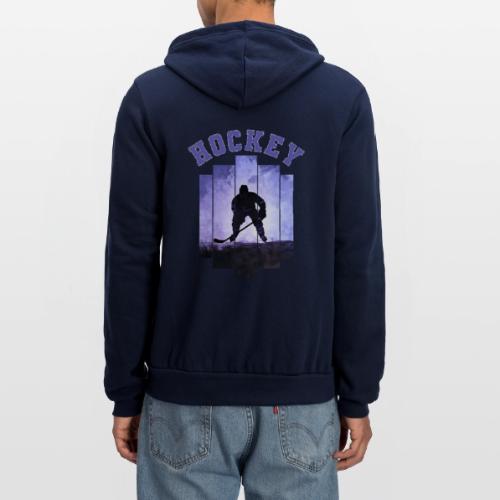 Hockey Warrior - Unisex Full Zip Hoodie