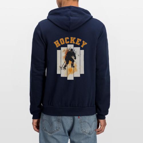 Hockey Grind - Unisex Full Zip Hoodie