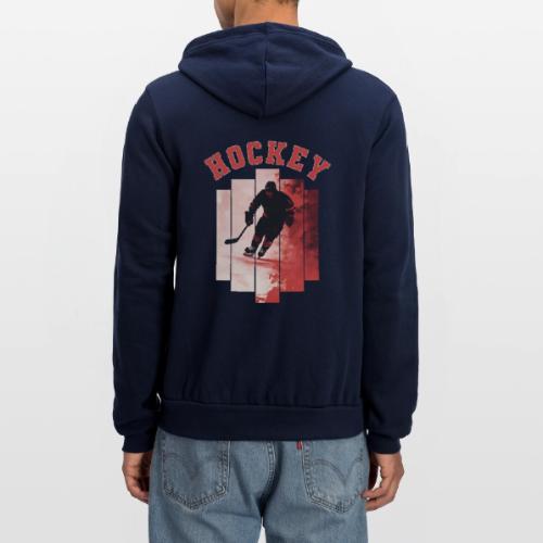 Hockey Spirit - Unisex Full Zip Hoodie
