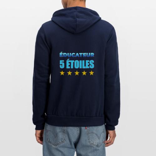 Éducateur 5 Étoiles - Unisex Full Zip Hoodie