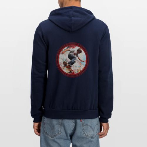 Skateboarding is Life - Unisex Full Zip Hoodie