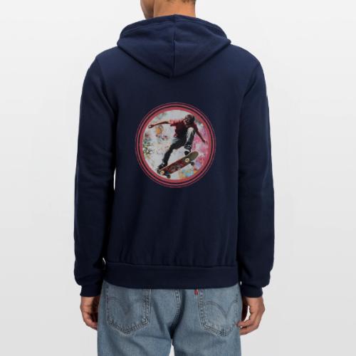 Skateboarding Soul - Unisex Full Zip Hoodie