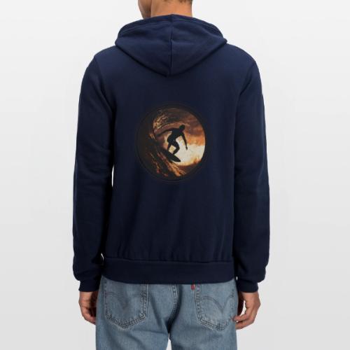 Surfing Spirit - Unisex Full Zip Hoodie
