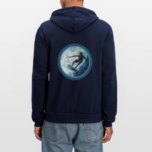 Surfing Freedom - Unisex Full Zip Hoodie