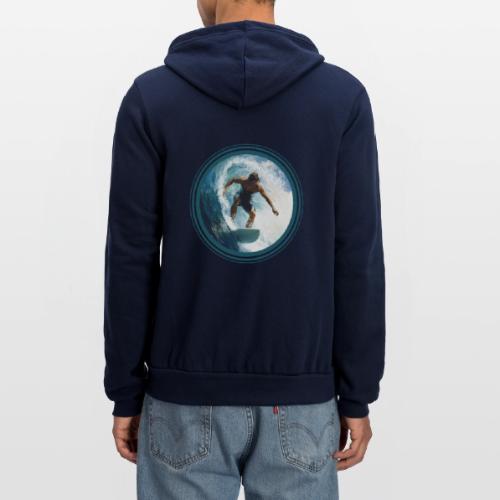 Surfing Horizon - Unisex Full Zip Hoodie