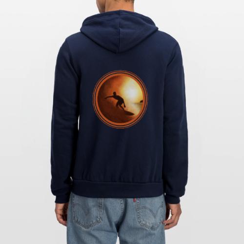Surfing Vibes - Unisex Full Zip Hoodie