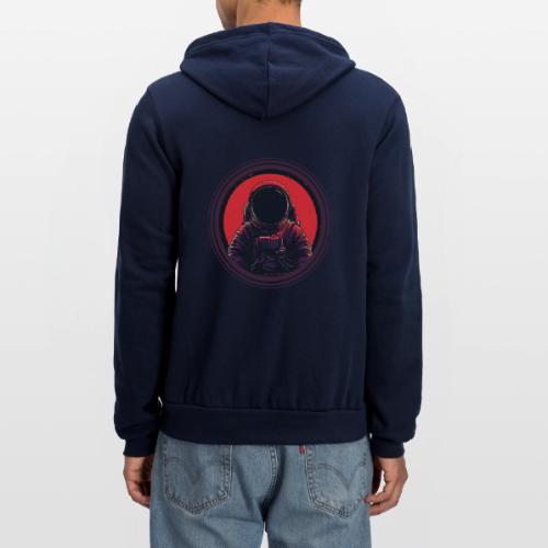 Astronaut: The universe is calling! - Unisex Full Zip Hoodie