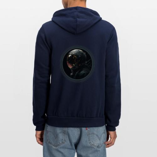 Astronaut: Reach for the stars - Unisex Full Zip Hoodie