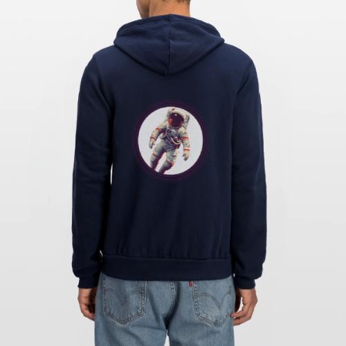 Astronaut: From Earth to the cosmos - Unisex Full Zip Hoodie