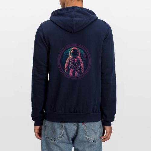 Astronaut: Explore the unknown - Unisex Full Zip Hoodie