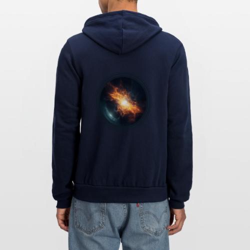 Supernova: cosmic explosion - Unisex Full Zip Hoodie