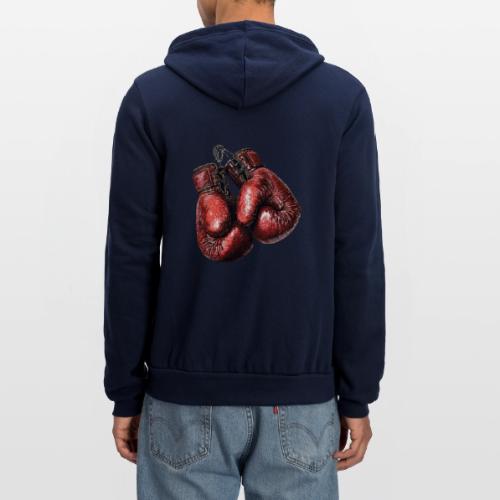 Legacy Boxing Gloves - Unisex Full Zip Hoodie