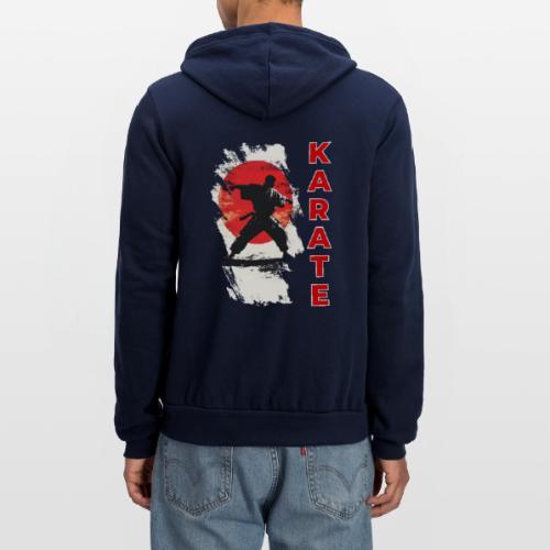 Karate: the spirit of discipline - Unisex Full Zip Hoodie