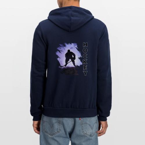 Hockey Charge - Unisex Full Zip Hoodie