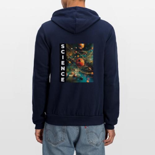 Atomic Science Vision - Unisex Full Zip Hoodie