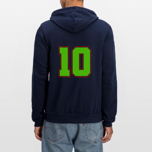 The Magic Number 10 - Unisex Full Zip Hoodie
