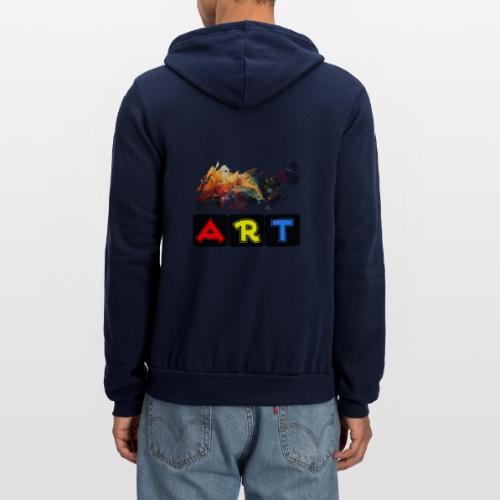Pulse of Art - Unisex Full Zip Hoodie