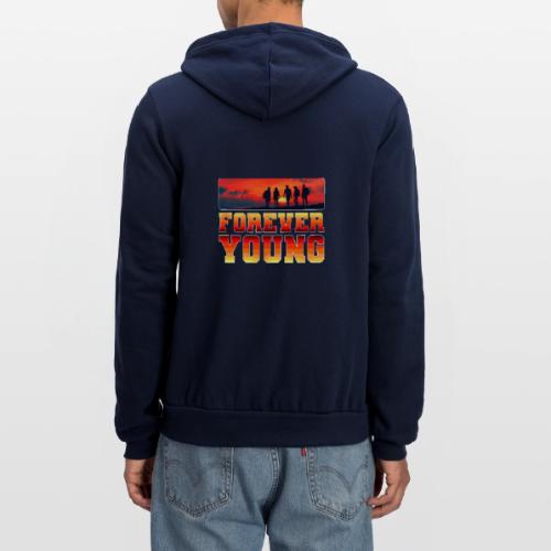 Forever Young - Unisex Full Zip Hoodie