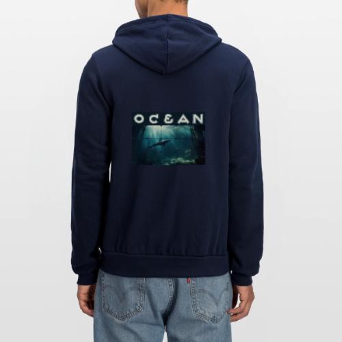 Ocean Whisper - Unisex Full Zip Hoodie