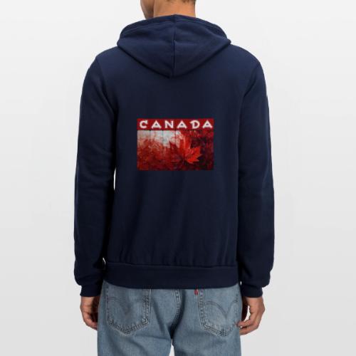 Canada Painted Pride - Unisex Full Zip Hoodie
