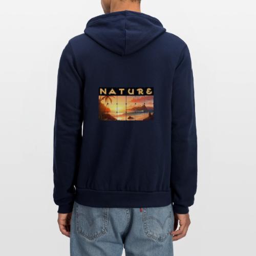Nature: Tropical Twilight - Unisex Full Zip Hoodie